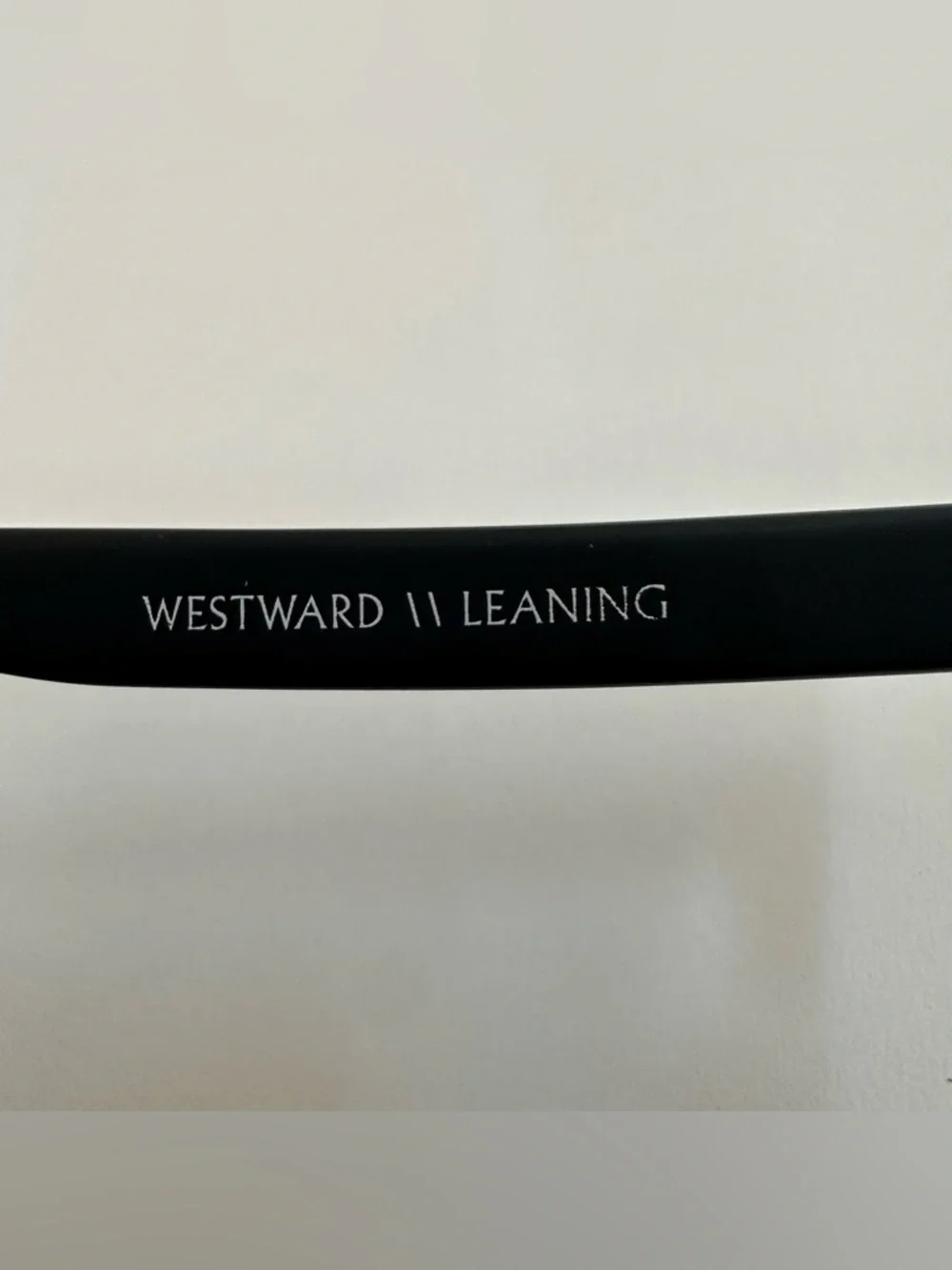Westward Leaning Pioneer Sunglasses with Marble Detail at Temples